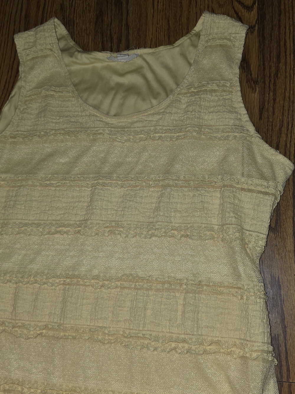 Nurture by Lamaze Pale Yellow Textured Maxi Dress